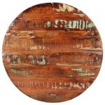 vidaXL Blat de masă rotund, Ø 80x2,5 cm, lemn masiv reciclat