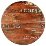 vidaXL Blat de masă rotund, Ø 90x3,8 cm, lemn masiv reciclat