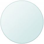 vidaXL Blat de masă din sticlă securizată rotund 400 mm