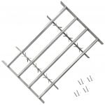 Grilaj de siguranță pentru ferestre cu 4 bare transversale 700-1050 mm