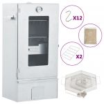 vidaXL Afumătoare cuptor/grătar, generator fum rece, oțel galvanizat
