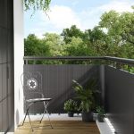 vidaXL Paravan pentru balcon, antracit, 500x90 cm, poliratan