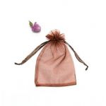 Saci Organza 100 buc cafea XS