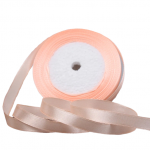 Panglică satinată 10 mm / 22 m caisă