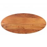 vidaXL Blat de masă oval, 140x50x2,5 cm, lemn masiv de acacia