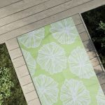 vidaXL Covor de exterior, verde, 80x250 cm, PP