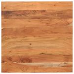 vidaXL Blat de masă pătrat, 70x70x2,5 cm, lemn masiv de acacia