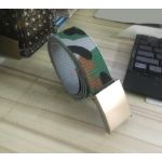 Curea bărbătească cu model de camuflaj 140 cm 1