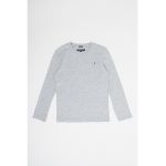 Bluza din bumbac organic cu detaliu logo