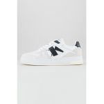 Pantofi sport de piele si piele intoarsa
