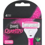 Wilkinson Sword Quattro for Women Aloe & Vit. E rezerva Lama