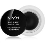 NYX Professional Makeup Epic Black Mousse Liner eyeliner rezistent la apă