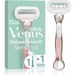 Gillette Venus Deluxe Smooth Sensitive Rosegold aparat de ras + capete de schimb