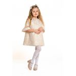 Rochie din brocart cu croiala A