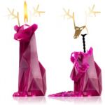 54 Celsius PyroPet DYRI (Reindeer) lumanare burgundy