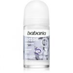 Babaria Deodorant Cotton antiperspirant roll-on cu efect de nutritiv