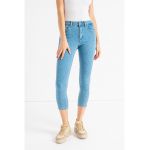 Blugi crop skinny Blush