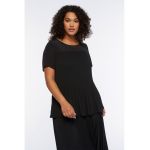 Bluza cu aspect plisat