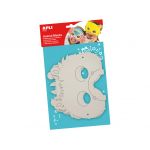 Set 6 masti din carton pentru copii - Alpi Animale | Apli