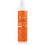 Avène Sun Sensitive spray protector pentru plajă SPF 50+