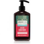 Arganicare Keratin Conditioner balsam pentru păr deteriorat, decolorat sau tratat chimic