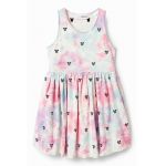 Rochie de bumbac cu Mickey Mouse