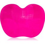 Lash Brow Silicone Make-up Brush Wash Matte Pink suport pentru curățarea pensulelor