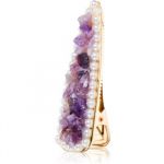 Crystallove Amethyst Hair Clip agrafă de păr