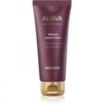 AHAVA Vivid Burgundy crema de maini hidratanta cu minerale din Marea Moartă