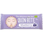Baton bio raw vegan cu afine - Quin Bite 30 g | Quin Bite