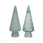 Decoratiune - Tree Recycled Glass Sugar - Clear - mai multe modele | Kaemingk