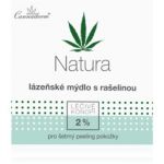 Cannaderm Natura Spa soap with peat extract sapun de namol pentru purificare cu ulei de canepa