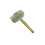 Ciocan cauciuc cu coada de lemn, cap 60 mm, FarTools Franta
