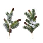 Decoratiune - Spray Plastic Pinecones - mai multe modele | Kaemingk