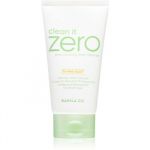 Banila Co. clean it zero pore clarifying spuma demachianta cu o textura cremoasa hidrateaza pielea si inchide porii