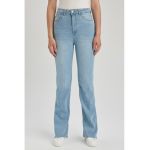 Blugi bootcut cu 5 buzunare