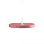 Lustră roz LED cu abajur din metal ø 31 cm Asteria Mini – UMAGE