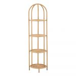 Etajeră în culoare naturală din metal 40x150 cm Panama – Mauro Ferretti