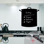 Autocolant tip tăbliță de scris cu marker Ambiance Cook