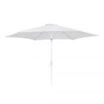 Umbrelă de soare albă ø 300 cm Alba – LDK Garden