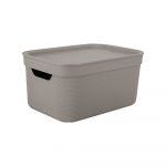 Cutie de depozitare din plastic cu capac Deco - Rotho