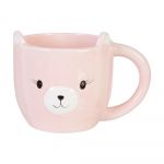 Cană roz din ceramică 360 ml Gigil – Premier Housewares