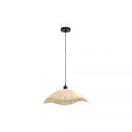 Plafonieră crem cu abajur din ratan ø 50 cm Cora – Geese