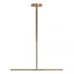 Plafonieră aurie LED 74x17 cm Omni – UMAGE