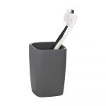 Recipient din ceramică pentru periuțele de dinți Wenko Faro, gri