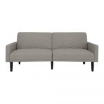 Canapea extensibilă gri deschis 198 cm - Støraa