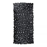 Covor baie anti-alunecare Wenko Paradise, 71 x 36 cm, negru