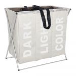 Coş de rufe Wenko Trio, 130 l, bej