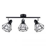 Plafonieră neagră ø 10 cm Varpu – Nice Lamps