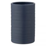 Suport pentru periuța de dinți albastru închis din ceramică Mila – Wenko